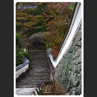 「土塀と階段」和田 篤行